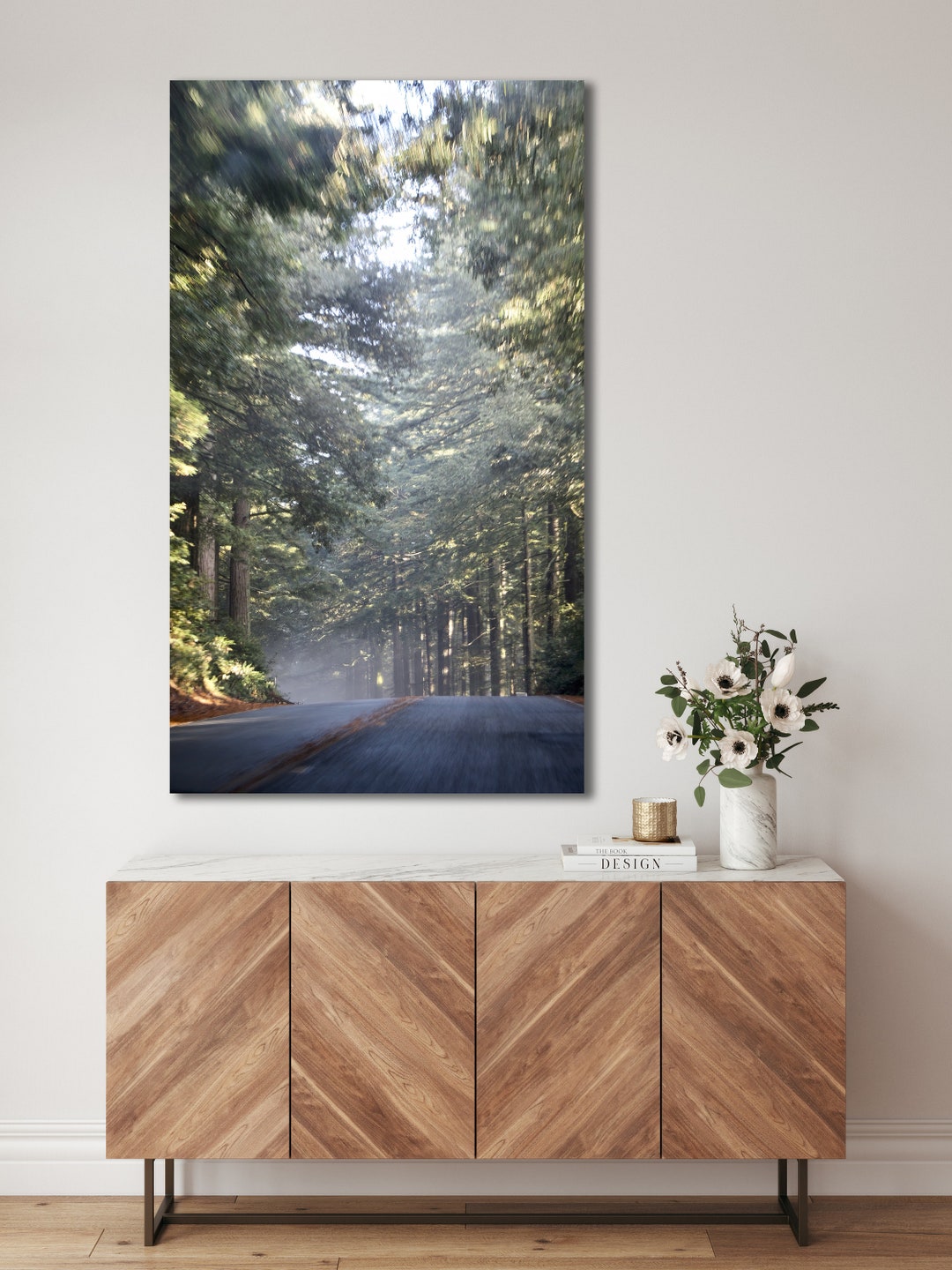 Forest Road Print Movement Wall Art, Forest Print, Forest Road Art, Fine Art Photography, Nature