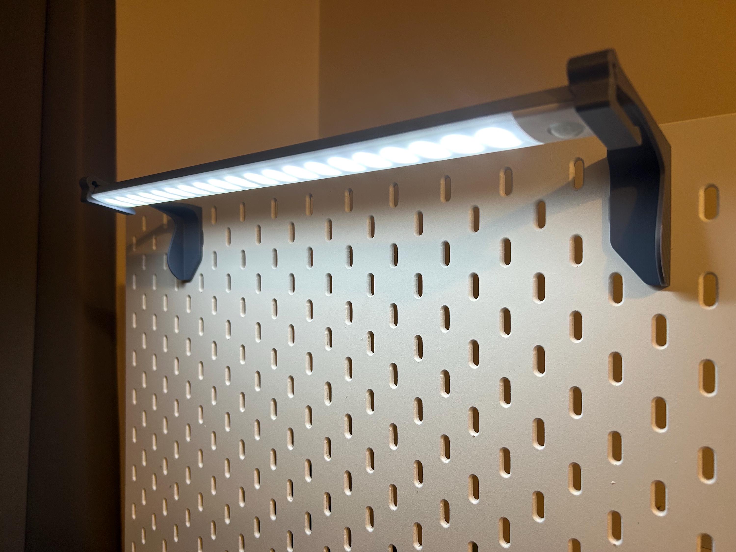 LED Bar / Light for Ikea SKADIS Pegboard, UPPSPEL Pegboard - Etsy