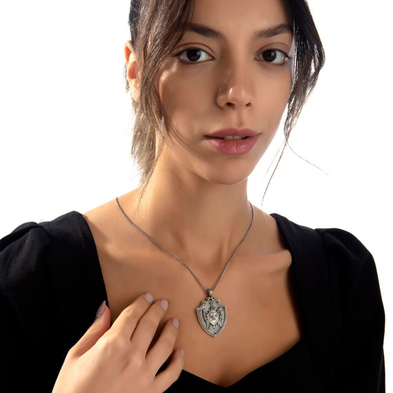 Ciondolo San Michele: Protezione Divina In Argento - Foto 2