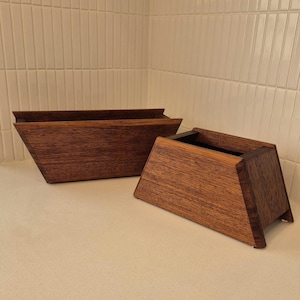 Planter Pot Indoor or Outdoor Merbau Timber Large