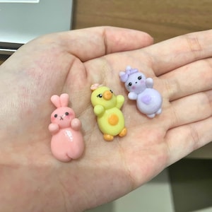 Handmade Clay Hippers for Phone / Kindle /Laptop etc | Miniature | Handmade Clay Hippers | Birthday Gift