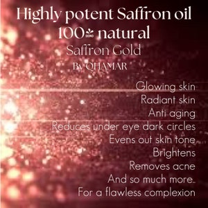 Highly potent Saffron Oil image 2