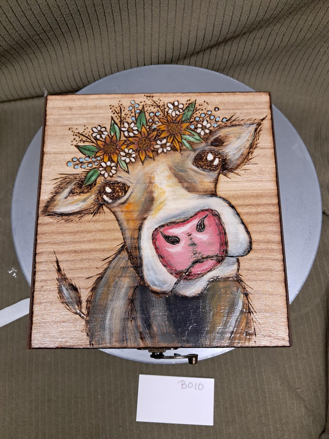Hand Crafted Wood Burned Custom Box - Etsy