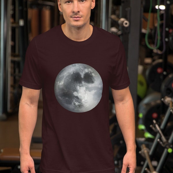 Moon Shirt for Men, Mens Clothing, Full Moon Tshirt Gifts for Men, Mens Graphic Tees