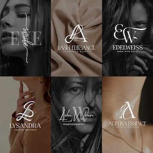 Creerò un logo professionale per la tua azienda | Logo iniziale | Logo minimalista | Logo ciglia | Logo del matrimonio |Registro fotografico