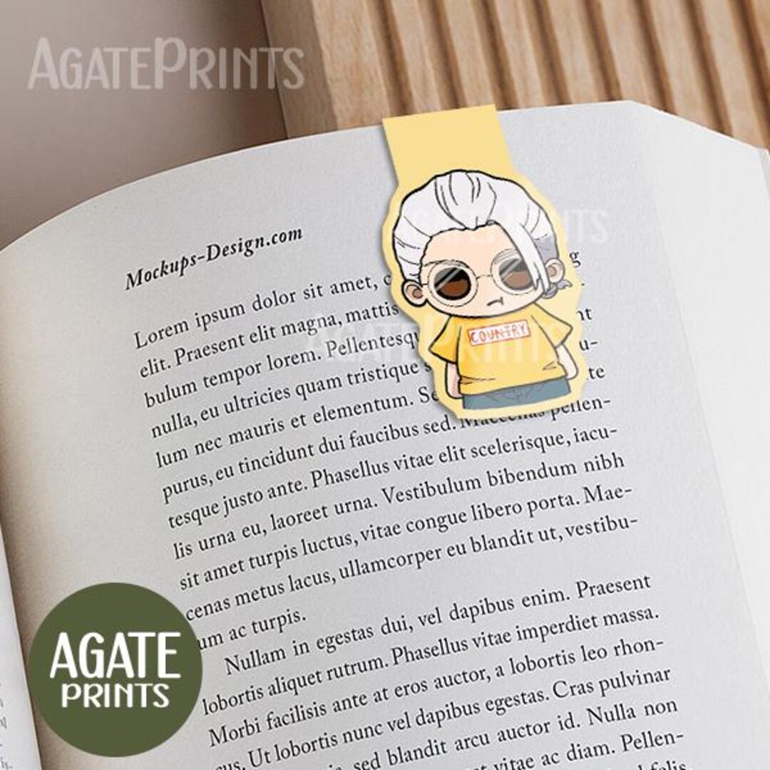 Sakamoto Chibi Magnetic Bookmark – Book Accessories – Page Saver – Page ...