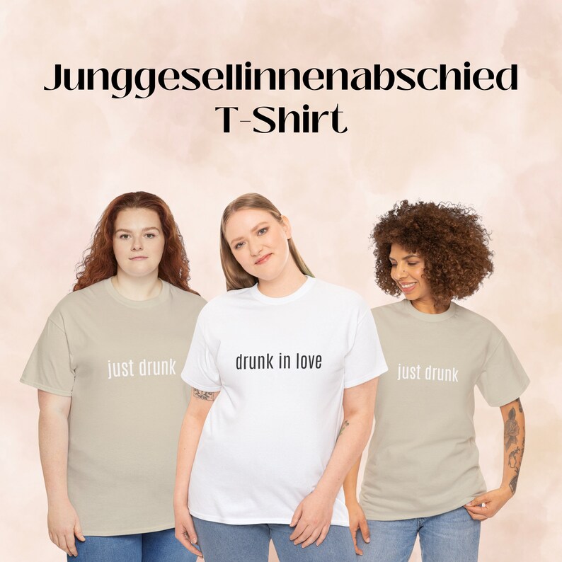 Team Braut Shirts Bride JGA TShirt Junggesellenabschied Bild 1