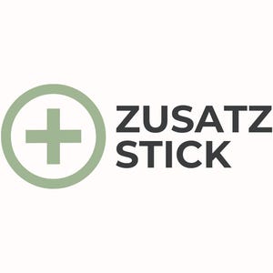 EXTRA: Zusatz Stick für den personalisierten Hoodie, Pullover, T-Shirt, Schürze