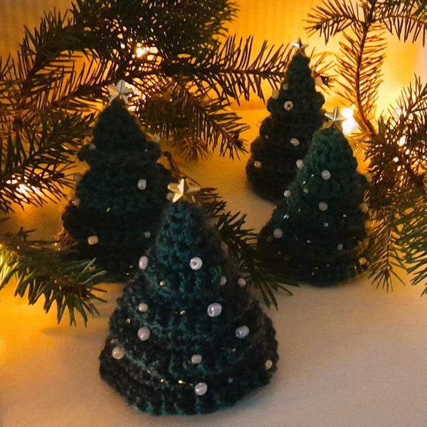 Tannenbaum, gehäkelt, Dekoartikel, Weihnachten