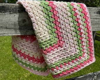 Schnelle und einfache DIY Grandma Square Baby Decke - Häkelanleitung