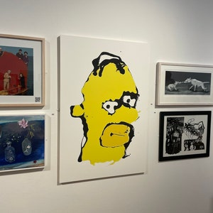 Homer Simpson Psychedelisch