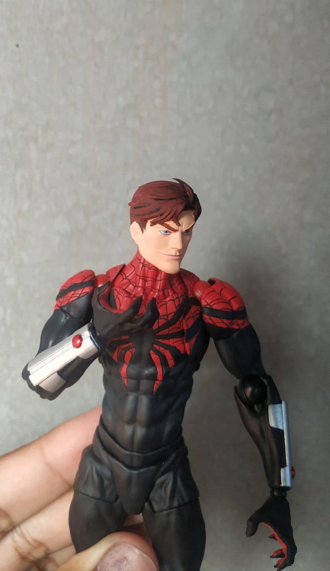 Head Sclupt Unmasked Superior Spiderman Mess Toys - Etsy