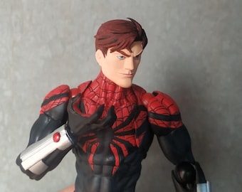 Head sclupt unmasked superior spiderman mess toys