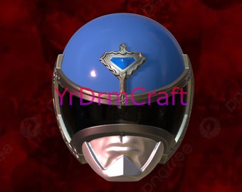 Dai sentai blue google v helmet STL