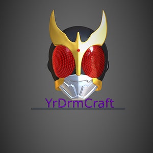 仮面ライダークウガ ヘルメット 3D プリンター ファイル - Etsy 日本