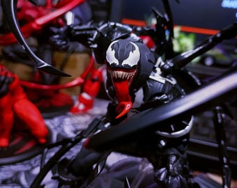Custom Head Sculpt Venom for CT or revoltech agent venom