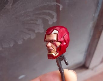 Head Sculpt CUSTOM Ironman Mark 42.
