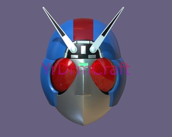 Helmet Kamen rider black RX bio rider 3d