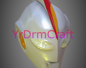 Ultraman cosmos future mode helmet 3d