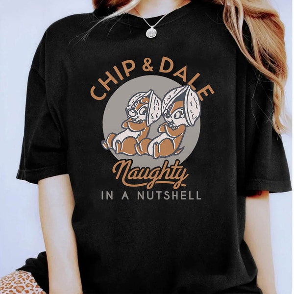 Disney Chip 'N Dale Rescue Rangers T-shirt Hoody Kids Child Tote Bag Tshirt S-M-L-XL-XXL-3XL-4XL-5XL Gildan Oversized Men Women Unisex