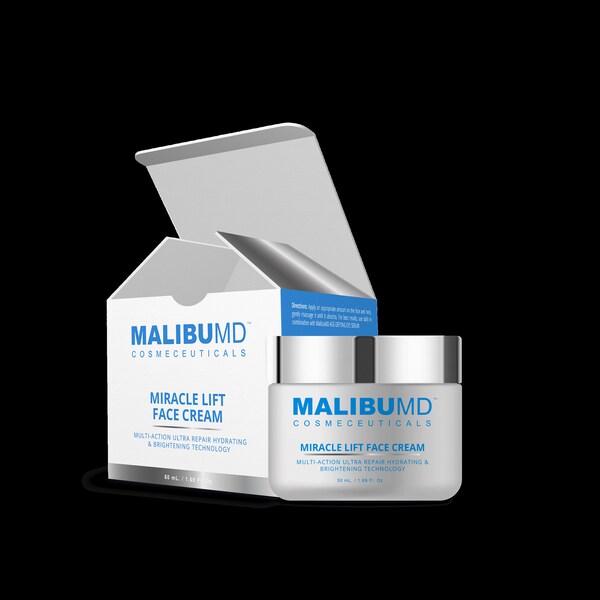 MALIBU MD, Miracle Lift Face Cream (30 Day Supply) Anti-Aging