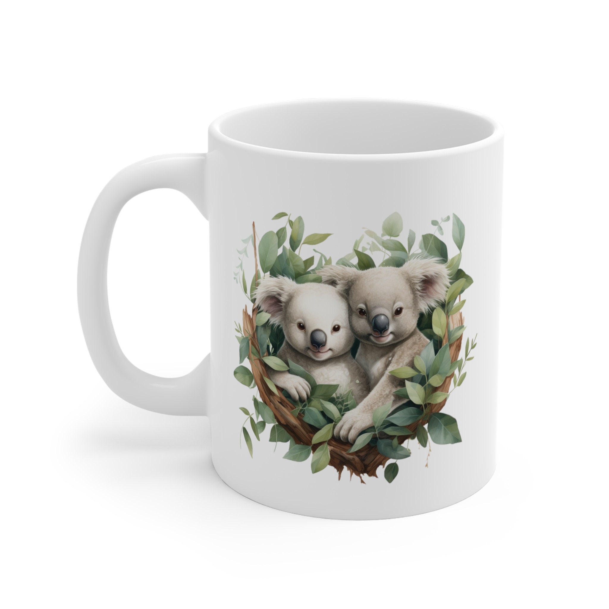 Le Koala Fête Mug – Grade De 311,8 Gram Mug/tasse à Café En Céramique – Parfait Cadeau Humoristique (en Mousse Boîte Protection