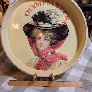 オリンピアビール　電飾看板　回転スクリーン内蔵　レア Vintage Olympia Beer Sign - Etsy