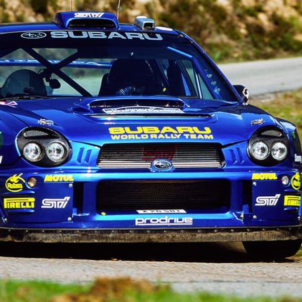 Subaru Impreza WRC 2000 -2007 replica project design vector file for stickers cut