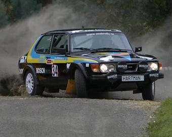 SAAB 99/900 3X Replika-Projekte Design-Vektordatei zum Ausschneiden von Aufklebern