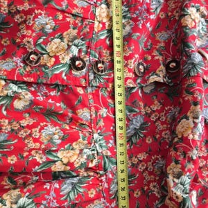 Vintage Blumenkleid: 80er Jahre Landhaus Folklore Salzburger Dirndl Bild 8