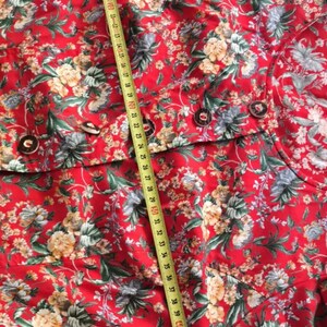 Vintage Blumenkleid: 80er Jahre Landhaus Folklore Salzburger Dirndl Bild 7