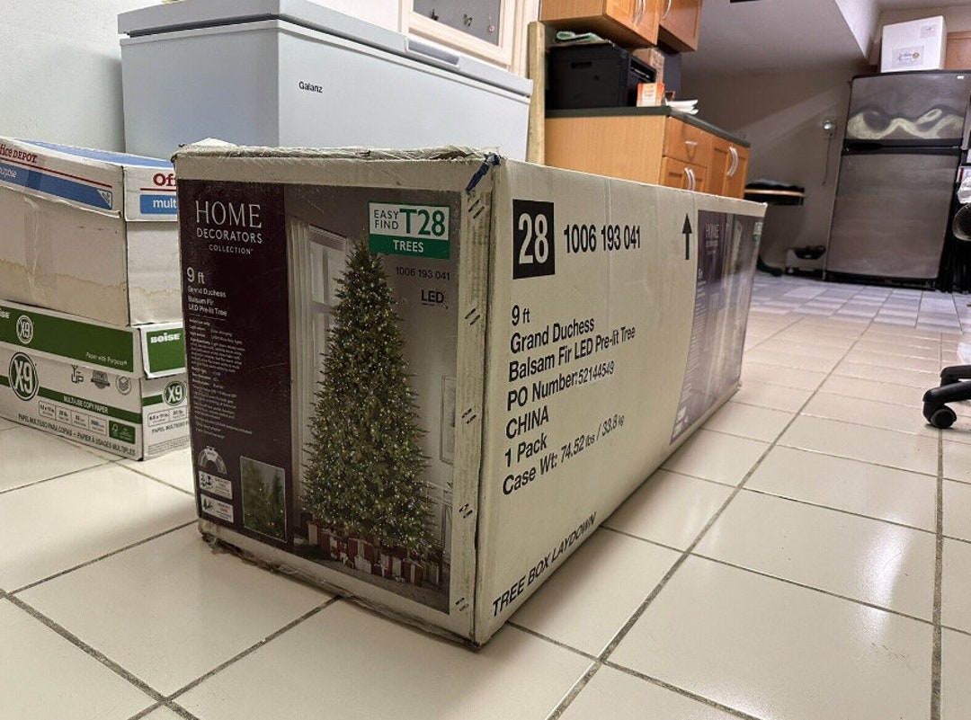 9 Ft. Prelit LED Grand Duchess Balsam Fir Artificial Etsy