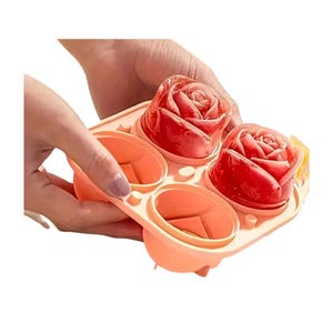 Rose Ice Cube Mould: Chocolate, Dessert & Resin Crafts