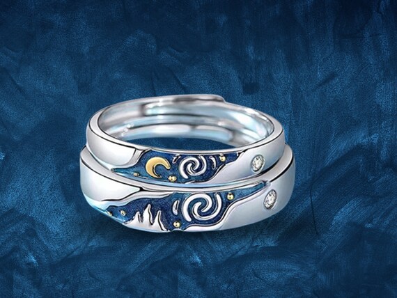 Starry night ring pandora sale