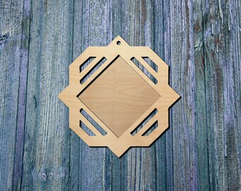 Liyue Blank Vision Ornament | Wood decor | Genshin Impact Inspired | Fan Made