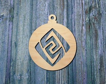 Geo Element Ornament | Wood decor | Genshin Impact Inspired | Fan Made