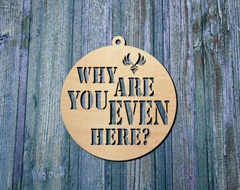 Wanderer Quote Ornament | Wood decor | Genshin Impact Inspired | Fan Made