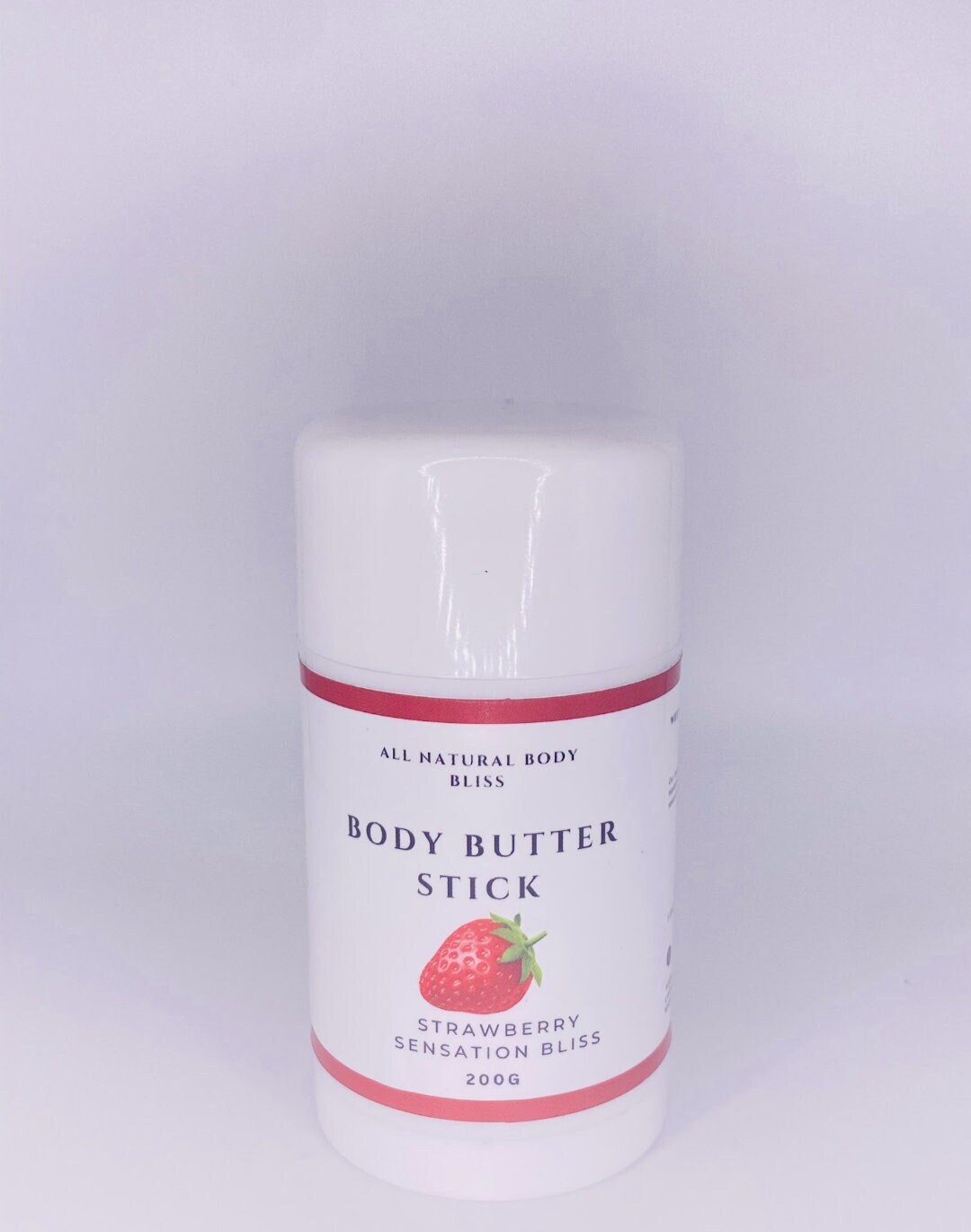 All Natural Bliss Organic Body Butter Stick Natural Vegan Butter Stick
