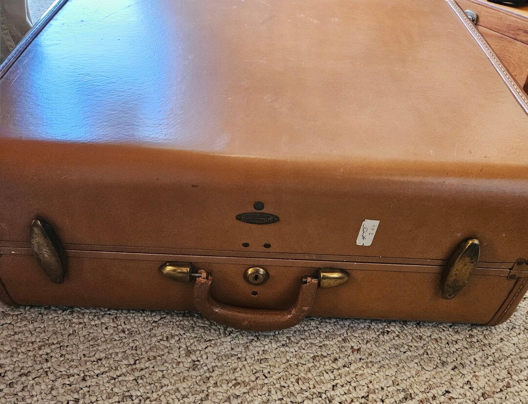 Grande Valise Samsonite Vintage Shwayder Brothers (années 50) - Plastique