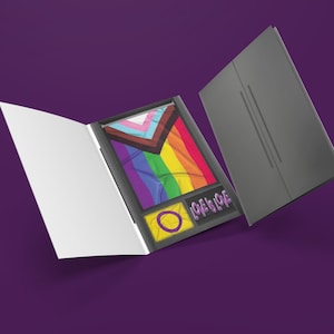 Carte de voeux LGBTQ+ "Coming out"  Clitorine®