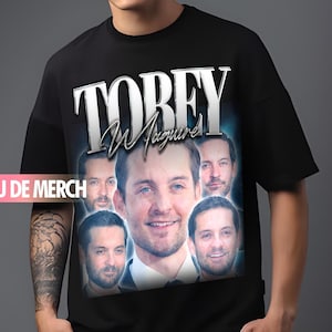 TOBEY MAGUIRE TEES / Tobey Maguire Vintage Shirt / Tobey Maguire 90s Tshirt / Tobey Maguire Merch / Tobey Maguire Retro / Tobey Maguire Fans