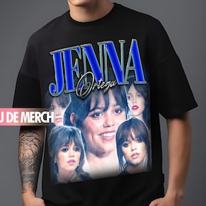 JENNA ORTEGA TEES / Jenna Ortega Vintage Shirt / Jenna Ortega 90s Tshirt / Jenna Ortega Tribut Merch / Jenna Ortega T-Shirt / Jenna Ortega Fans