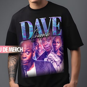 CAMISETAS DE DAVE CHAPPELLE / Camiseta vintage de Dave Chappelle / Camiseta de los 90 de Dave Chappelle / Merchandising tributo a Dave Chappelle / Camiseta retro de Dave Chappelle