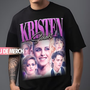 KRISTEN STEWART TEES / Kristen Stewart Vintage Shirt / Kristen Stewart 90s Tshirt / Kristen Stewart Tribute Merch / Kristen Stewart Fans Tee