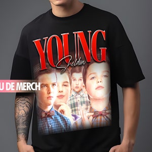 YOUNG SHELDON TEES / Young Sheldon Vintage Shirt / Young Sheldon 90s Tshirt / Young Sheldon Merch / Young Sheldon Retro / Young Sheldon Fans