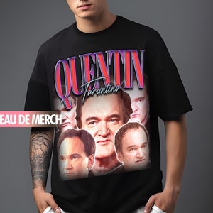 QUENTIN TARANTINO TEES / Quentin Tarantino Vintage Shirt / Quentin Tarantino 90s Tshirt / Quentin Tarantino Tribute / Quentin Tarantino Fans