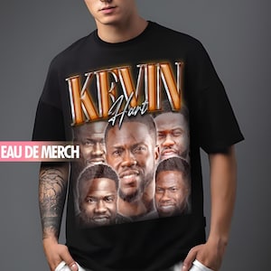 CAMISETAS DE KEVIN HART / Camiseta vintage de Kevin Hart / Camiseta de Kevin Hart de los 90 / Mercancía tributo a Kevin Hart / Camiseta retro de Kevin Hart / Camiseta divertida para fans de Kevin Hart