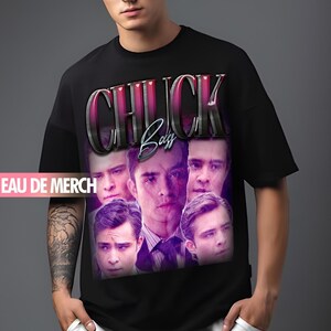 CHUCK BASS TEES / Chuck Bass Vintage Shirt / Chuck Bass 90er Jahre Tshirt / Chuck Bass Tribute Merch / Chuck Bass Retro T-Shirt / Chuck Bass Fans Lustig