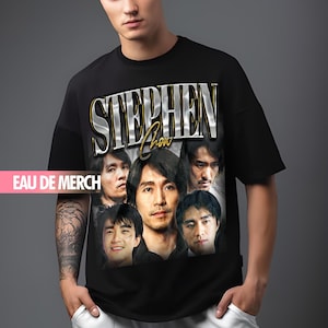 STEPHEN CHOW TEES / Stephen Chow Vintage Shirt / Stephen Chow 90s Tshirt / Stephen Chow Tribute Merch / Stephen Chow Tee / Stephen Chow Fans