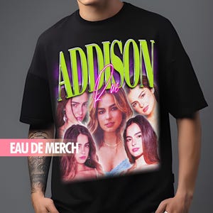 ADDISON RAE TEES / Addison Rae Vintage Shirt / Addison Rae 90s Tshirt / Addison Rae Tribute Merch / Addison Rae Retro Fan / Addison Rae Gift